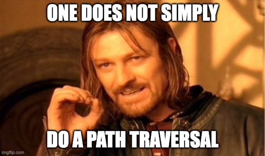 One does not simply